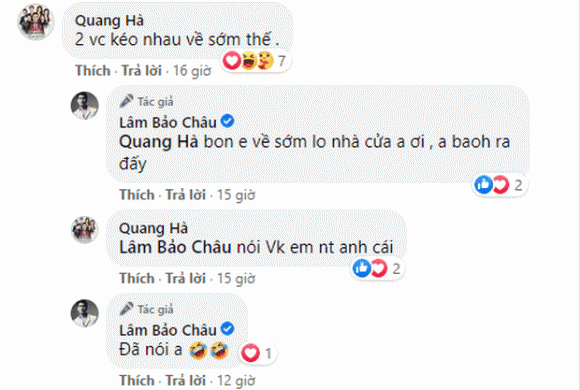 Lam Bao Chau chinh thuc nhan Le Quyen la 'vo'