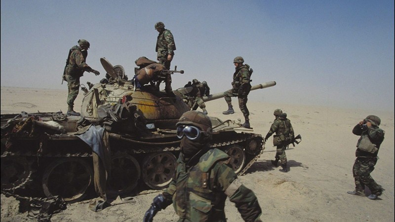 Hanh dong pha hoai cua binh linh Iraq truoc khi rut khoi Kuwait-Hinh-12