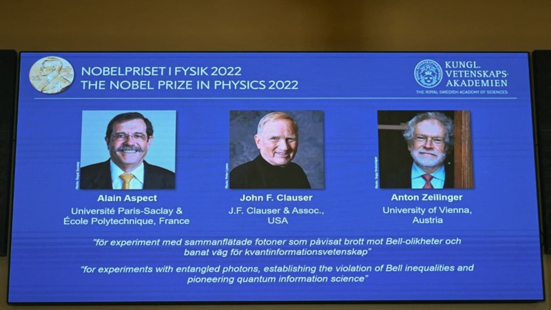 Chan dung ba nha khoa hoc xuat sac gianh giai Nobel Vat ly 2022