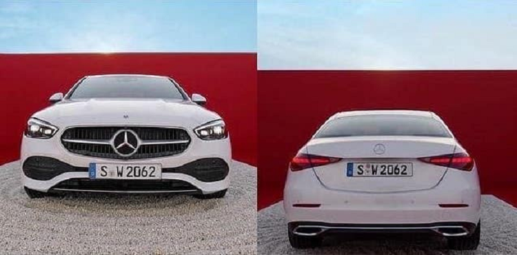 Mercedes Benz C Class 22 Exposed Before The Launch Date Alexwa Com