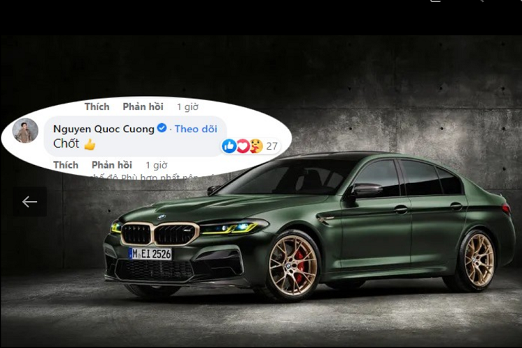 Thay ban rao ban BMW M5 CS 2022, Cuong Do la ngan gon “chot”-Hinh-2