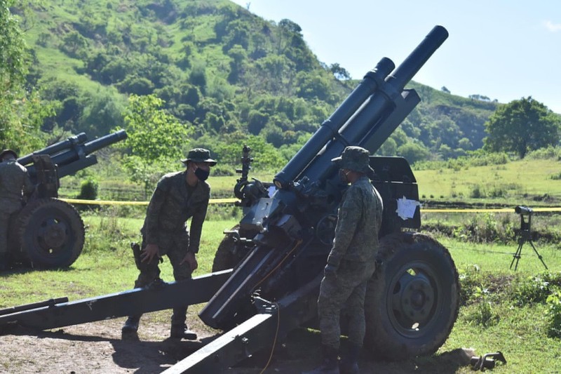 Muc kich nu phao binh Philippines na dan M101 co nong 105mm-Hinh-9