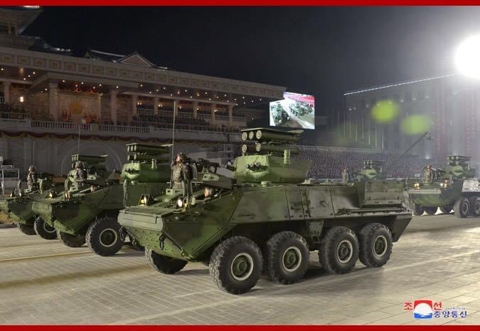 Chi tiết dàn vũ khí hạng nặng Triều Tiên vừa mang ra duyệt binh trong đêm - Hình 6 Chi tiet dan vu khi hang nang Trieu Tien vua mang ra duyet binh trong dem-Hinh-6