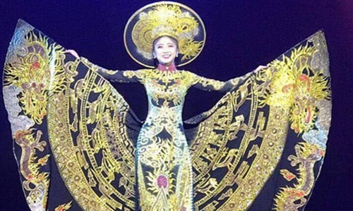 Viet Nam thang giai Trang phuc dan toc tai Miss Heritage Global