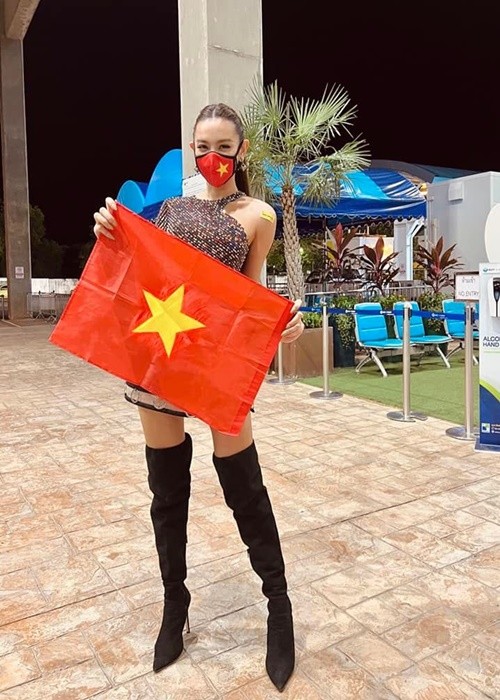 Nguyen Thuc Thuy Tien rang ro, nhan tin vui khi thi Miss Grand International-Hinh-4
