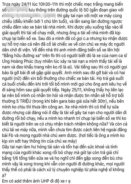 Loat scandal cua Ung Hoang Phuc truoc lum xum bi to gay tai nan-Hinh-2