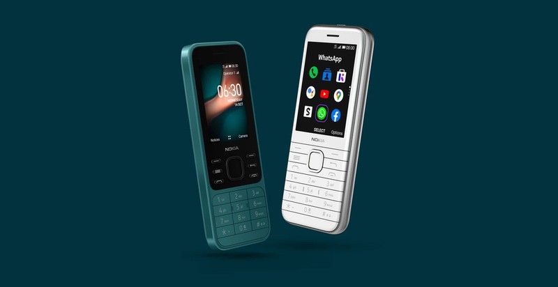 Nokia 8000 4G ra mat: man hinh 2.8 inch, chip Snapdragon 210, gia 2,1 trieu