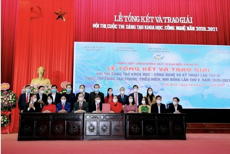Thai Binh: Tong ket va trao giai Hoi thi, Cuoc thi sang tao KHCN&KT 2020 - 2021-Hinh-2