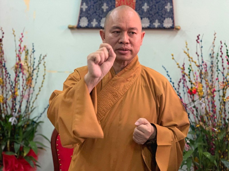Thuong toa Thich Duc Thien: Khong the chap nhan viec thinh vong o chua Ba Vang-Hinh-3