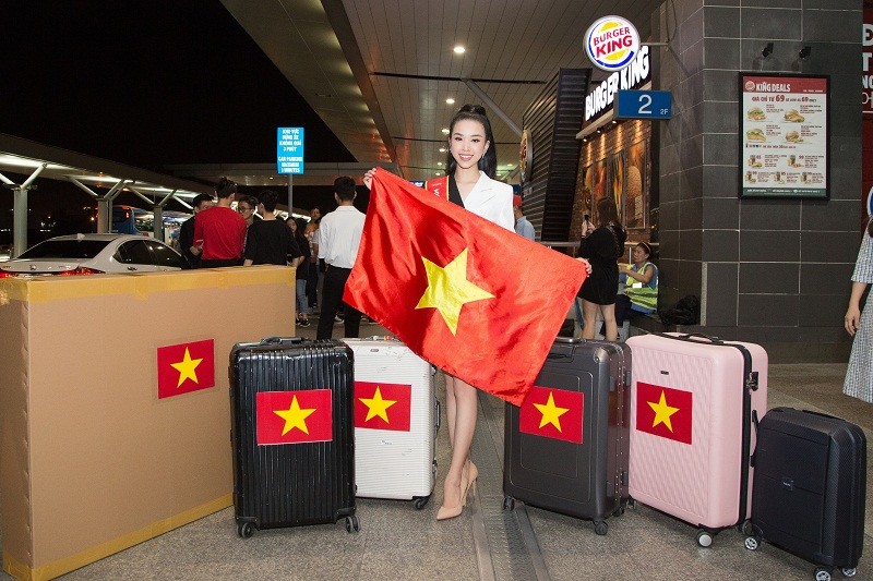 Tieu Vy, Phuong Nga xinh dep toi tien Thuy An sang Ai Cap thi Miss Intercontinental-Hinh-10