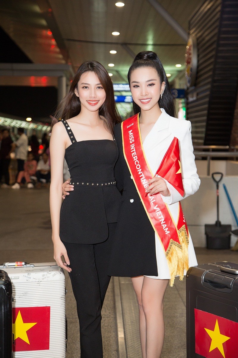 Tieu Vy, Phuong Nga xinh dep toi tien Thuy An sang Ai Cap thi Miss Intercontinental-Hinh-8