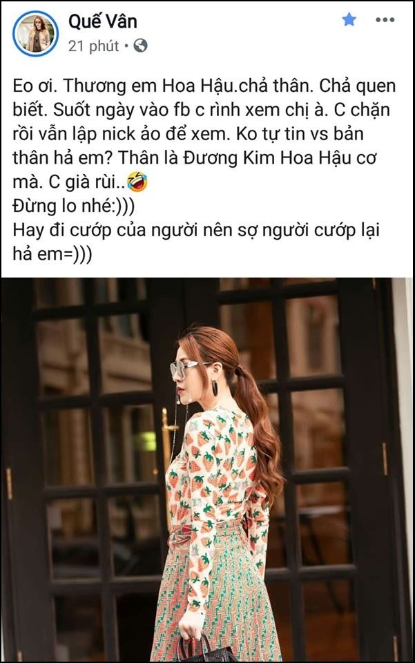 Nhung lan Que Van to dong nghiep gay nao loan Vbiz-Hinh-3