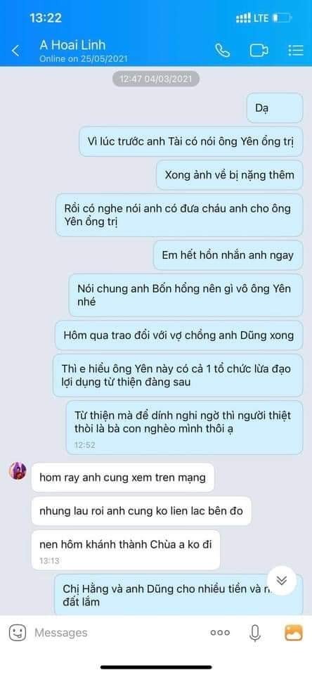 Xuat hien tin nhan Hoai Linh noi ve quan he voi ong Vo Hoang Yen-Hinh-2