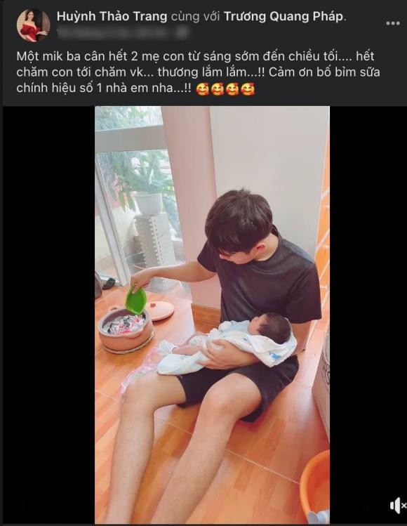 Thao Trang khoe con trai hon 1 thang tuoi giong ong xa y duc-Hinh-7