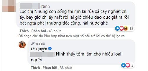 Tranh cai hanh dong cua Le Quyen ngay Phi Nhung qua doi-Hinh-8