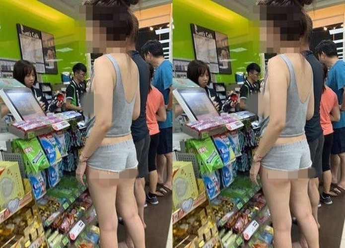 Loạt người đẹp gây tranh cãi vì mặc siêu gợi cảm đi siêu thị
