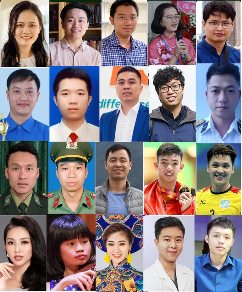 Hoa hau Thuy Tien lot top 20 Guong mat tre Viet Nam tieu bieu 2021