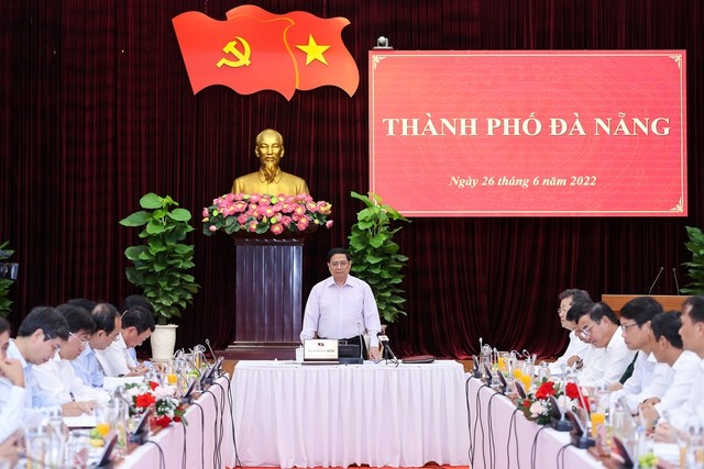 Thu tuong Pham Minh Chinh: Day nhanh toc do trien khai cac du an tai Da Nang