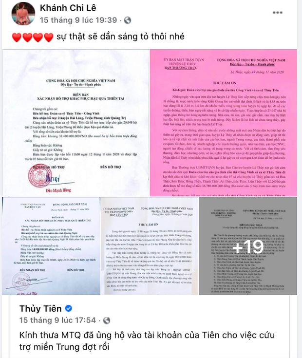 Thuy Tien livestream sao ke, em gai Cong Vinh the hien ro thai do-Hinh-7