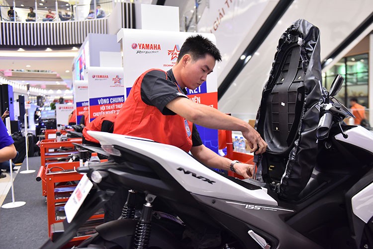 Yamaha ho tro khach hang bao duong xe may dip cuoi nam 2021-Hinh-3