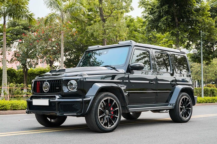 Can canh Mercedes-AMG G63 do Brabus hon 12 ty dong tai Ha Noi-Hinh-11