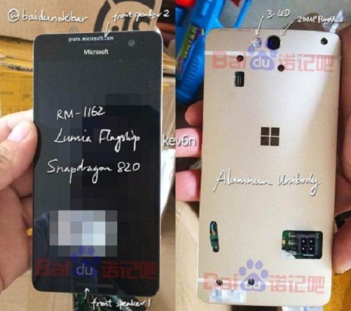 Lo anh Lumia 960, 850, 750 thiet ke kim loai nguyen khoi-Hinh-3