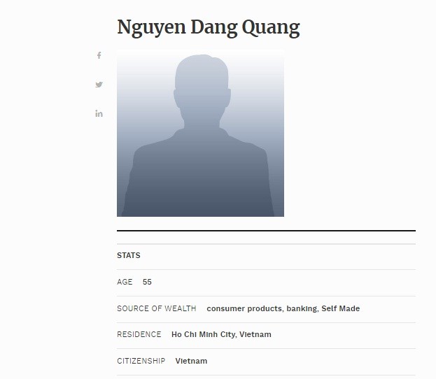 Dai gia Nguyen Dang Quang, Ho Hung Anh sap tro thanh ty phu Forbes?