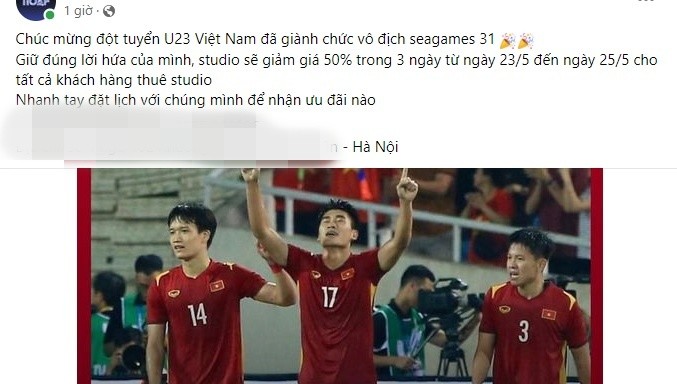 “Bao” giam gia chuc mung U23 Viet Nam vo dich SEA Games-Hinh-3