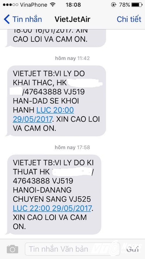 VietJet Air delay cham hon 6 tieng, hang tram hanh khach buc xuc