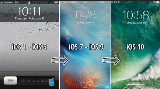 Apple da thay the 'slide to unlock' bang mot thu rat ngo ngan