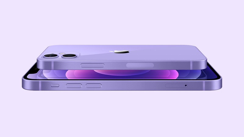 Apple ra mat iPhone 12 mau tim, gia khong doi-Hinh-2