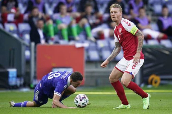 Đội hình ra sân Đan Mạch vs Phần Lan 23h 12/6 bảng B Euro 2021