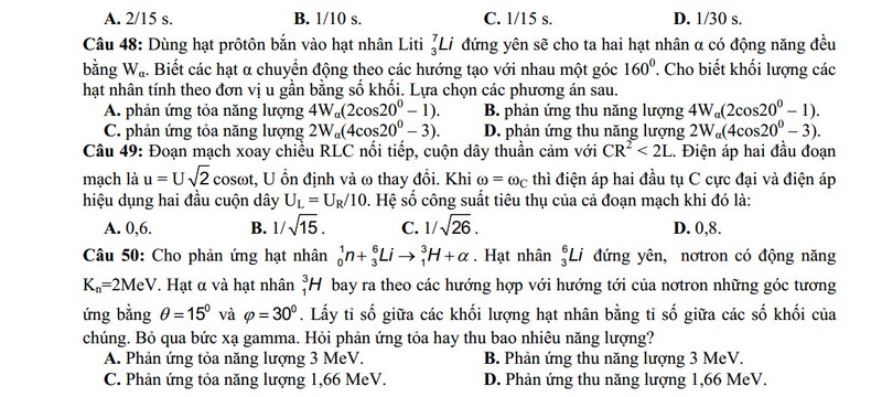 De thi thu THPT quoc gia 2015 mon Ly chuyen KHTN va dap an-Hinh-11