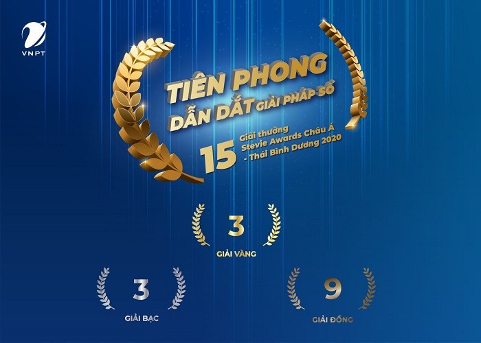 VNPT dat 15 giai thuong tai Stevie Awards Chau A – Thai Binh Duong 2020-Hinh-2