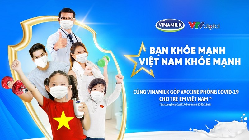 Vinamilk khoi dong chien dich “Ban khoe manh, Viet Nam khoe manh”