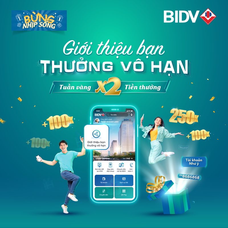 Gioi thieu ban - Thuong vo han voi BIDV SmartBanking