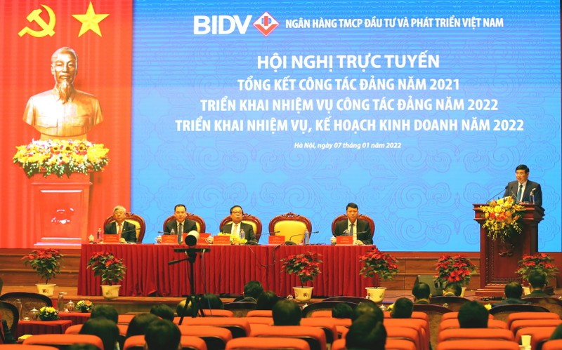 BIDV trien khai nhiem vu kinh doanh nam 2022
