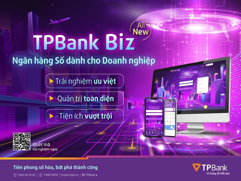 TPBank Biz – san pham giu tron chat rieng cua ngan hang cong nghe dan dau