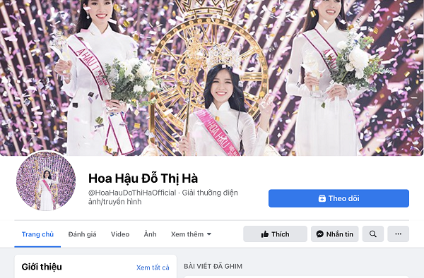 Hoa hau Viet Nam 2020 Do Thi Ha bi gia mao facebook trang tron-Hinh-5