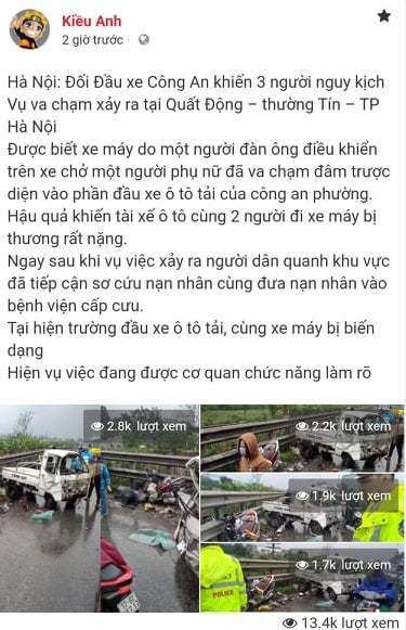 CSGT thong tin vu “doi dau xe cong an, 3 nguoi nguy kich” chieu 30 Tet-Hinh-2