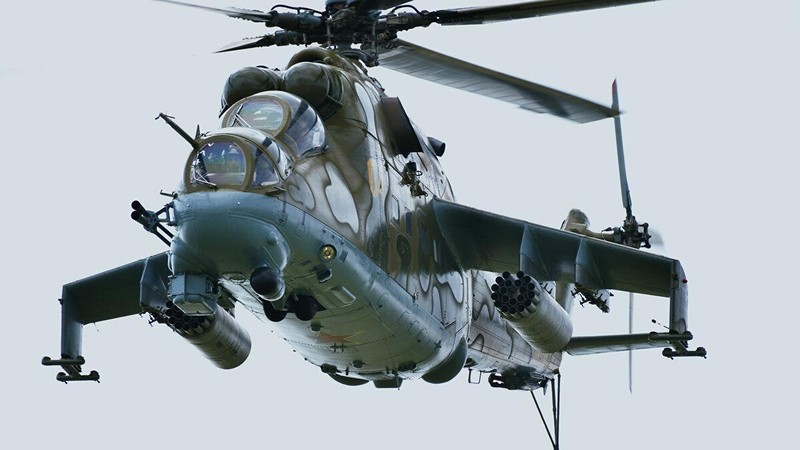 Saudi Arabia hoang hot vi Houthi co 'xe tang bay' Mi-24 Nga-Hinh-9