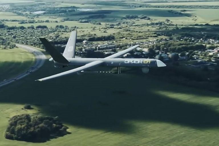 UAV Orion Nga ban ha may bay khong xac dinh tai Syria-Hinh-4