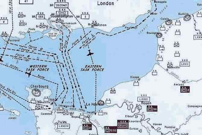 План высадки союзных войск в нормандии название