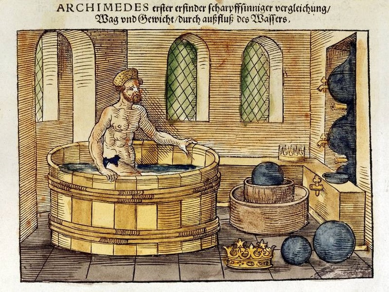 Vi sao Archimedes tran truong chay giua pho va het nhu dien?
