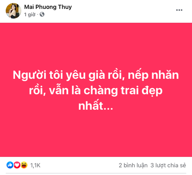 Mai Phuong Thuy bat ngo bat mi ve nguoi yeu