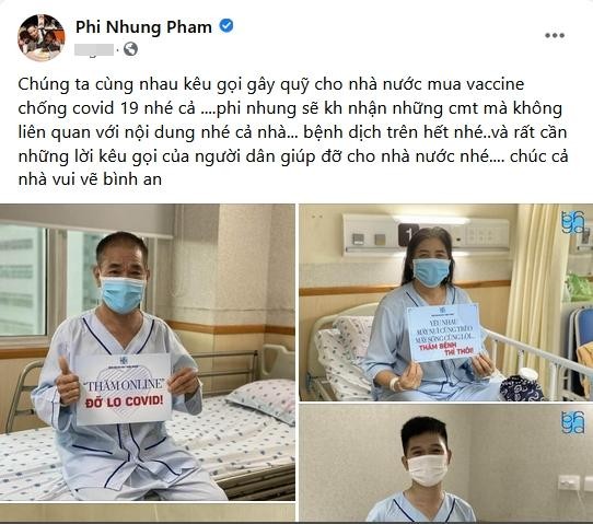 Phi Nhung nói gì về áo mẹ Hồ Văn Cường in chữ tôi muốn thoát