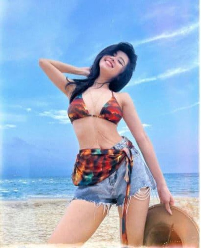Hot girl tung anh dien bikini chao he 2022: Han Hang sieu hot-Hinh-15