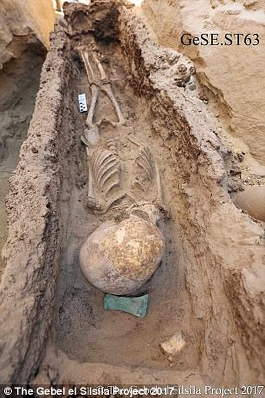 Archaeologists in Egypt have discovered the ancient, intact graves of four children, all thought to be under the age of 10