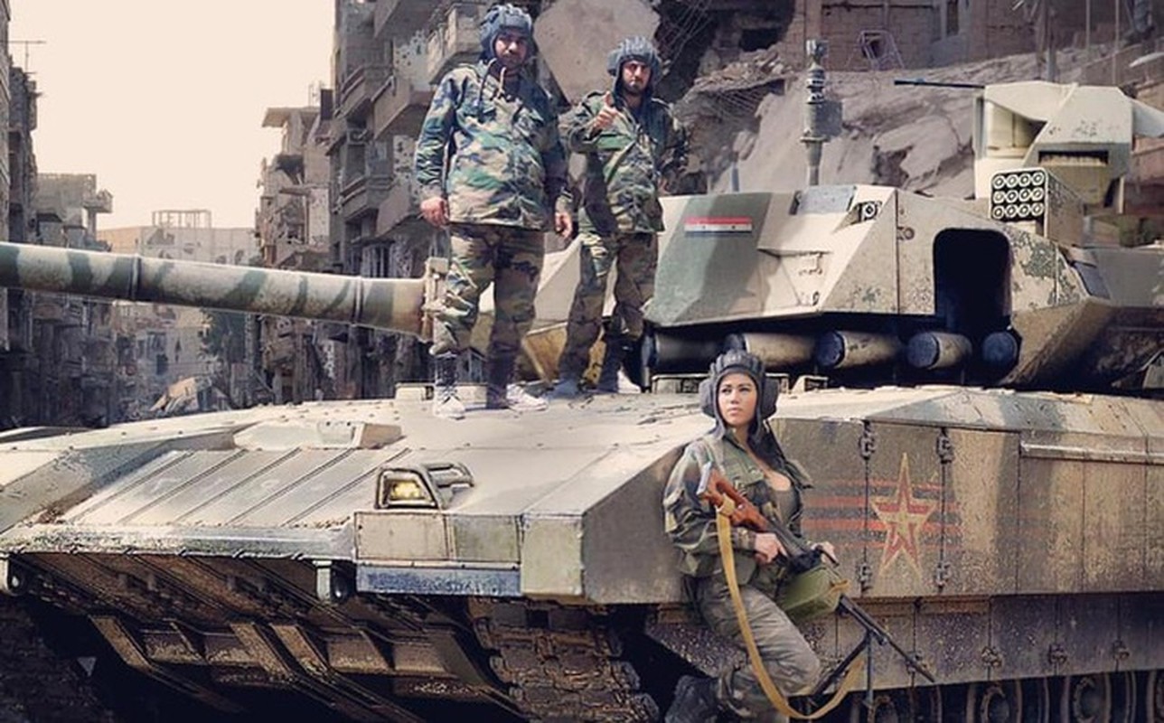 Xe tang T-14 Armata Nga de tro thanh 