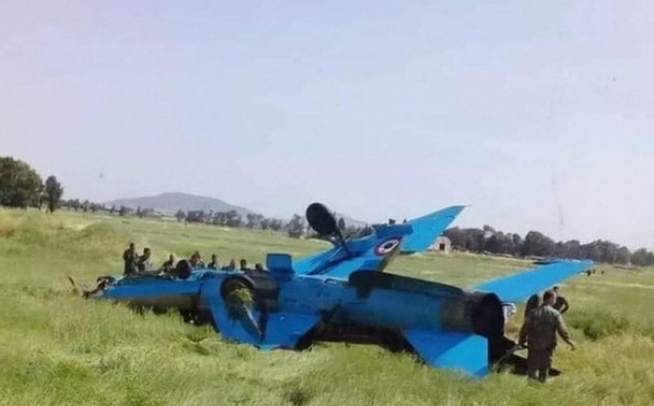 Phien quan xac nhan ban ha tiem kich MiG-21 Syria de 
